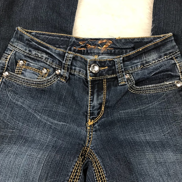 Seven7 Jeans Baby Boot Sz 26 - Picture 7 of 8